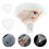 Plastic onigiri-wikkels in diverse kleuren, 8 cm 1
