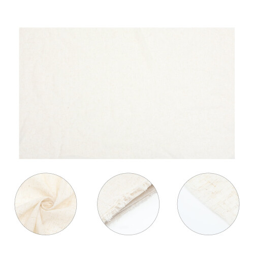 Leinen-Lampenschirm-Material Beige 158x100cm