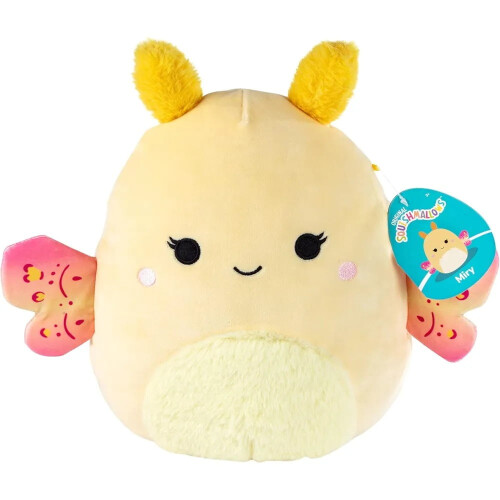 Squishmallow Miry Yellow Moth pluche 25 cm
