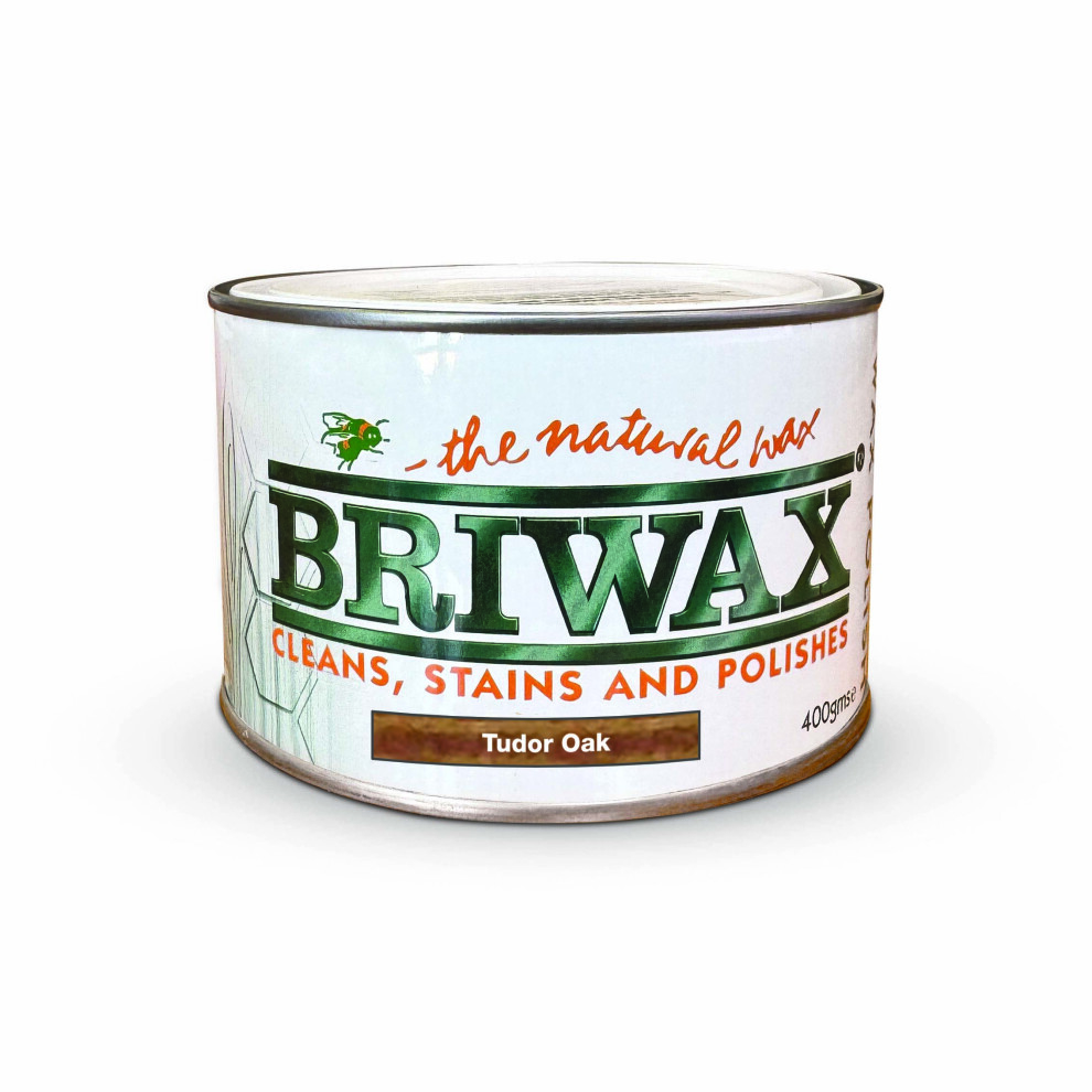 Briwax Wax Polish Tudor Oak 400Ml 5015277000689