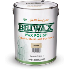 Briwax Wax Polish Honey 5L Satin Sheen