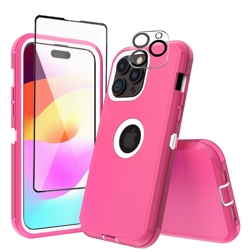 Xhy Iphone 15 Pro Case With Screen And Lens Protectors 9450273228907