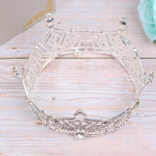 Couronne de mariée vintage en strass