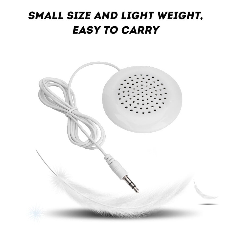 Mini Stereo Speaker With 3.5Mm Jack Â White 9450273229669