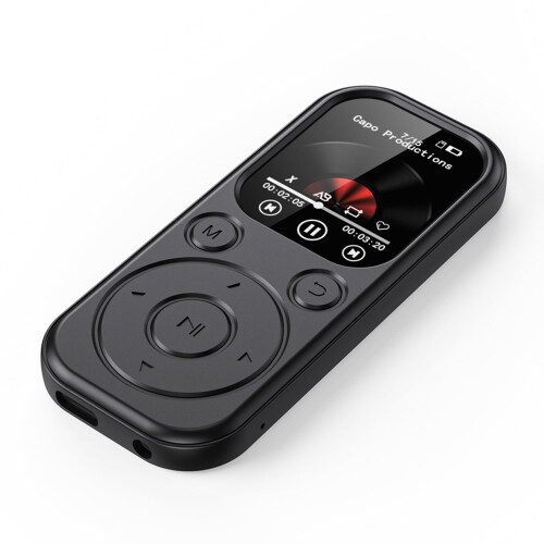 Reprodutor de MP3 de 32 GB com tela IPS de 2,01" e Bluetooth 5.4