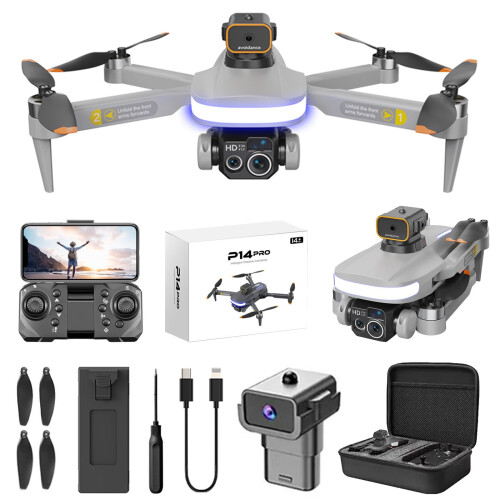 Drone FPV WiFi 4K avec maintien d'altitude, pliable