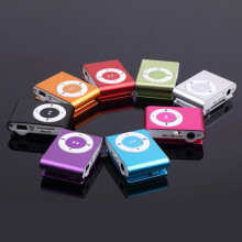 Mini lettore MP3 in metallo impermeabile con slot TF