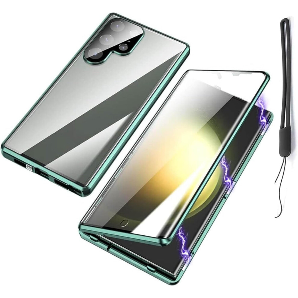 Privacy Magnetic Tempered Glass Case For Samsung Galaxy S25 9087558816087