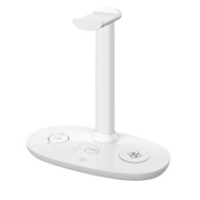 Supporto di ricarica wireless 4 in 1 per iPhone, Apple Watch e