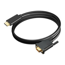 Cábla USB-C go VGA HD1080P1.8m