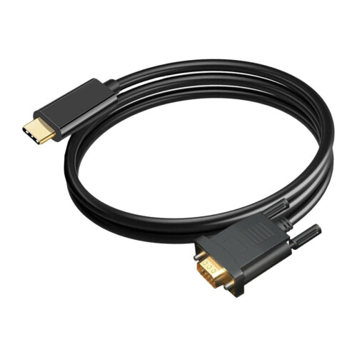 Cábla USB-C go VGA HD1080P1.8m