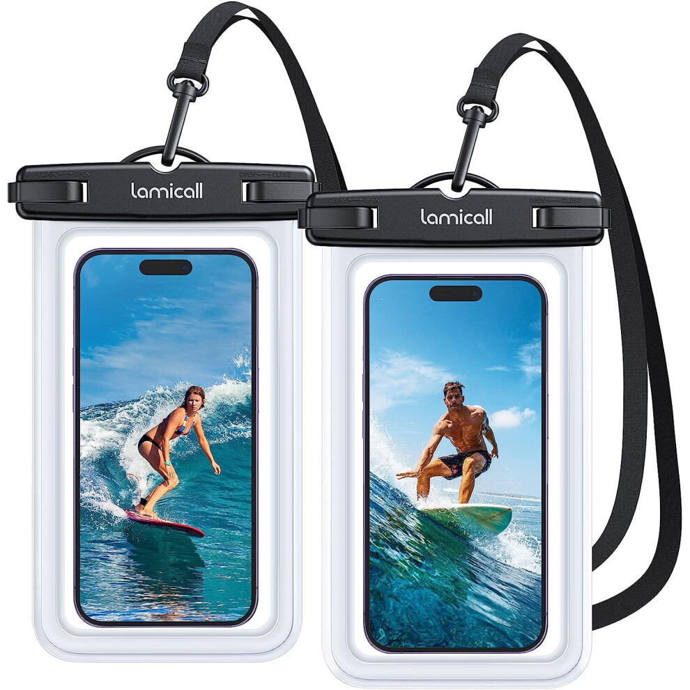 Waterproof Phone Pouch Ipx8 2 Pack 9450273223384