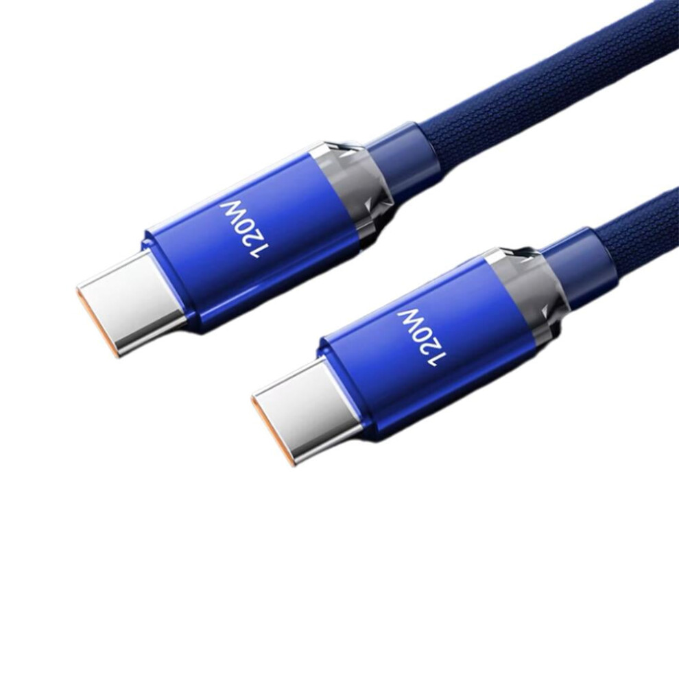 Usb-C Fast Charging Cable 120W Nylon Braided Light 913466057795