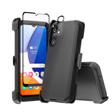Samsung Galaxy A14 5G -suojakuori vyöklipsulla, näytöllä ja linssillä