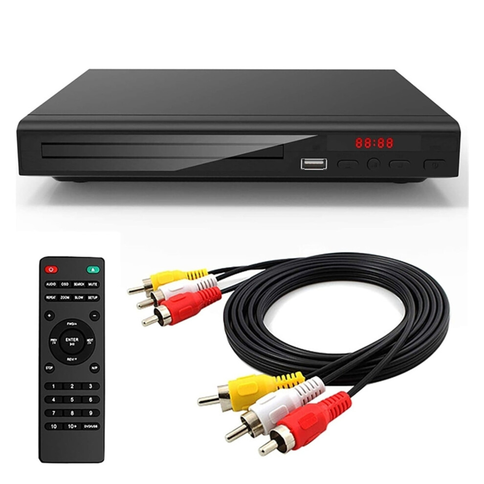 DVD player for TV with AV output USB remote HD-image-OPC-PW7WXJ8-NEW