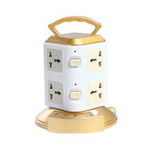 Power Strip Tower with USB Ports and Surge Protection, 6.6
