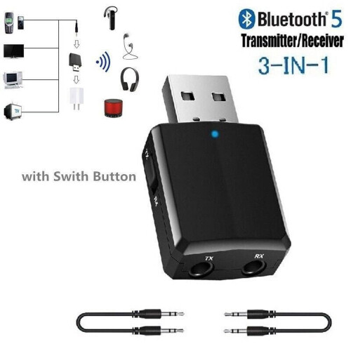 Xhy USB Bluetooth5.1 adapter fekete