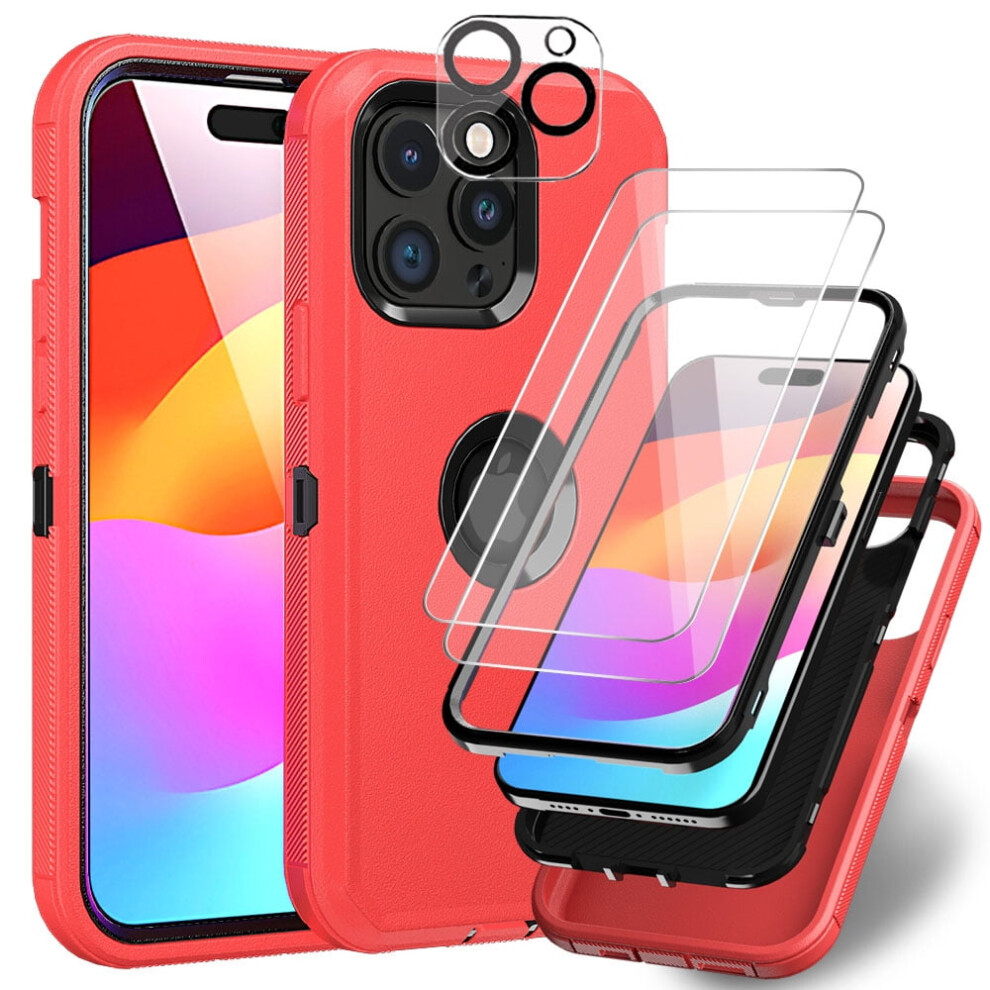 Xhy Iphone 15 Pro Case With Screen And Lens Protectors 9450273226224