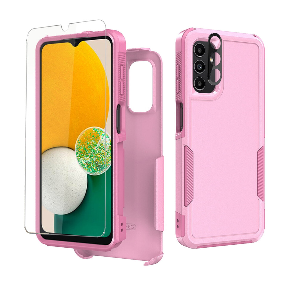 Tashhar Case For Samsung Galaxy A15 5G With Screen Protector 9450273216546
