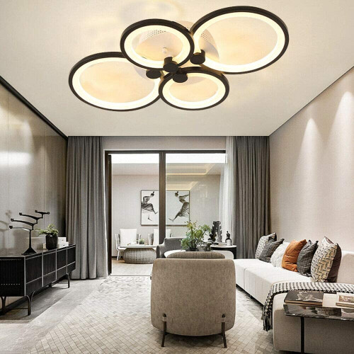 Φωτιστικό οροφής LED ANQIDI Ακρυλικό 45W 4 κεφαλών