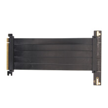 Cabo riser PCIe 4.0 x16 de 90 com extensor de GPU flexível