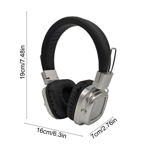 Retro Glow Mirror Over-Ear Bluetooth-koptelefoon met ANC20H 2