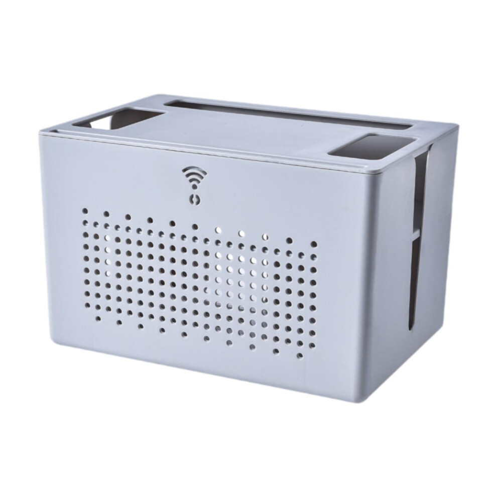 Router Storage Box Dustproof 1 Pack Gray 959110290002