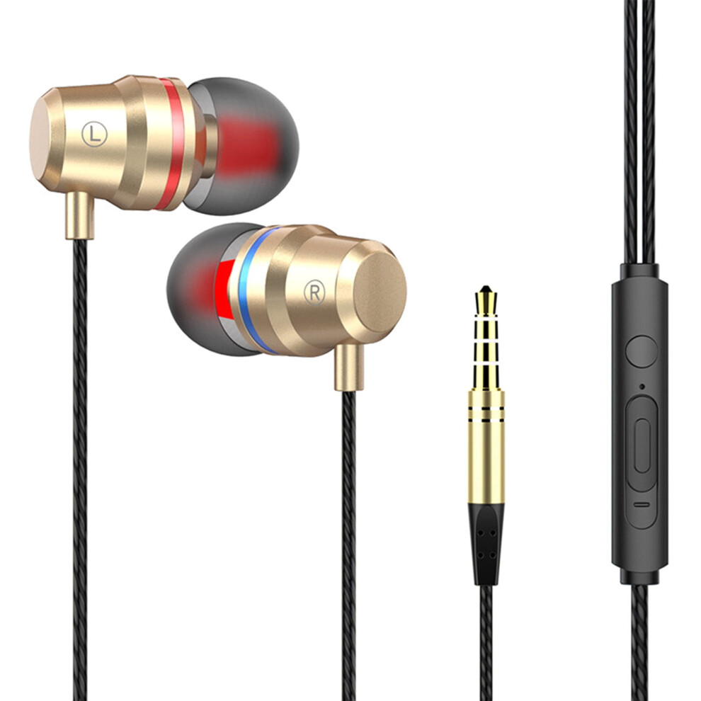 Chunleiiii Stereo In-Ear Earbuds With Mic, 3.5Mm 9450273219882