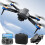 Drone Fankiway com motor brushless e câmera 1080P 6
