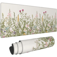 Vilda blommor musmatta extra stor spel
