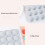 Lot de 2 moules à chocolat créatifs en Silicone, 12 trous, thème 6