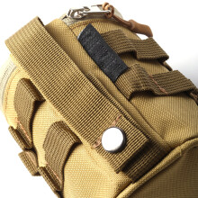 Wasserbecher-Aufbewahrungstasche, Größe S, Khaki, Oxford-Stoff