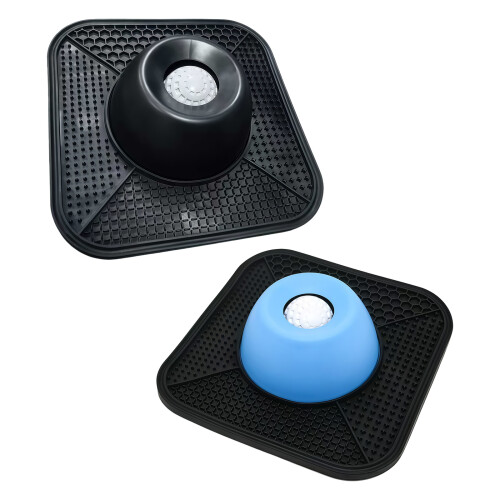 Slow Feeder Dog Bowl & Lick Mats With Interactive Rotating-Blue 1