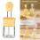 Dishwasher Safe Silicone Basting Brush With Attached Oil-Yellow 3