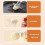 Dishwasher Safe Silicone Basting Brush With Attached Oil-Yellow 7