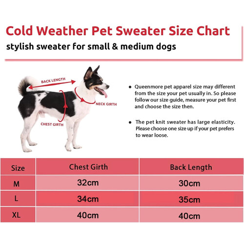Hondentrui gebreid klassiek warm pullover 1 stuk 2
