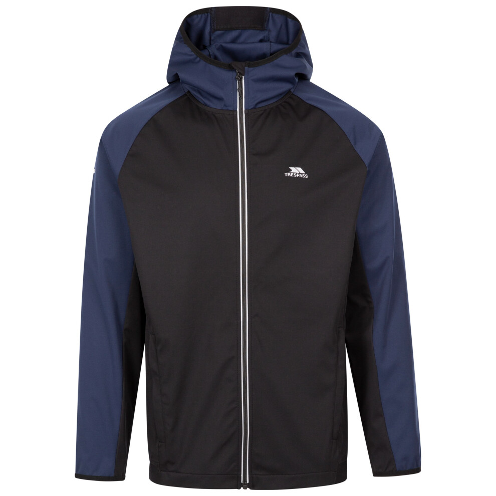 Trespass (L, Black) Mens Furst Active Soft Shell Jacket