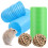 Set van plastic hamstertunnels en geweven grasballen 3