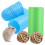 Set van plastic hamstertunnels en geweven grasballen 4