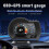 Ταχύμετρο GPS HUD με ένδειξη στροφών και θερμοκρασίας Turbo 4