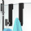 Set Of 2 Modern Black Shower Hook Rustproof Designs For Wet 2