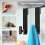 Set Of 2 Modern Black Shower Hook Rustproof Designs For Wet 6