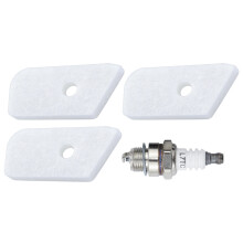Passend für Husqvarna 124L, 125L, 128L, 124C, 125C, 125E Vergaser-Luftfilter – Hauptbild-Set