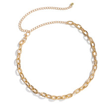 Fashion Metal Chain Belt European Style Enhances Look-632 gold