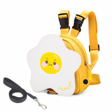 Hunde-Rucksackgeschirr mit Leine – Weiß, Brustumfang 25–41 cm