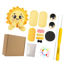 Crochet Flower Supplies for Adult Beginner Crochet Hobbyists