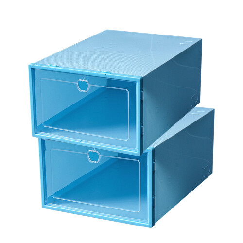 Women's Transparent Shoe Box Folding Thickened Drawer 2