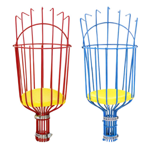 Fruit Picking with Basket, Apples Picking Tool-Blue 2m 1