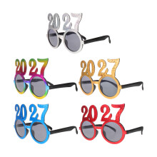 5Stk Unisex 2027 Partybrillen Kunststoff Foto Booth Accessoires