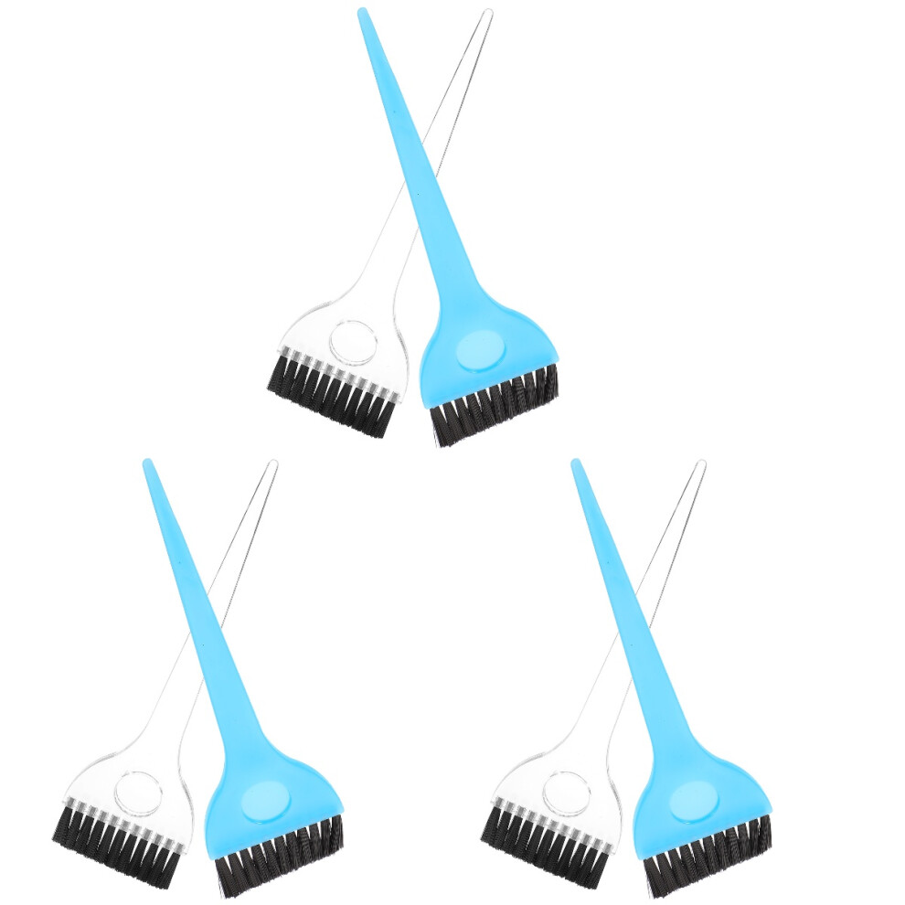 6Pcs Hair Coloring Comb Brush for Neat and Easy Hair Dye Application